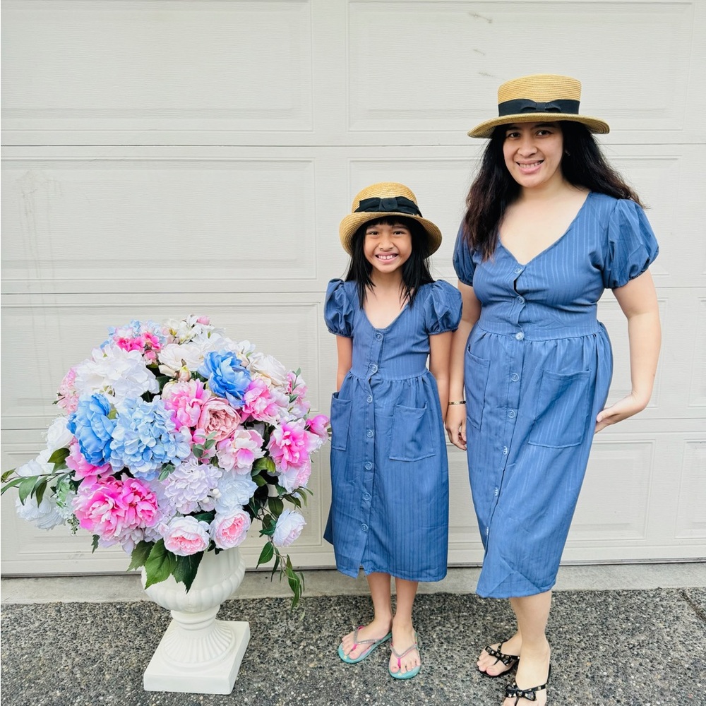 Twinning Mother & Daugther Dress
